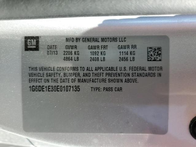 Photo 10 from auction – 2014 CADILLAC CTS with VIN 1G6DE1E30E0107135
