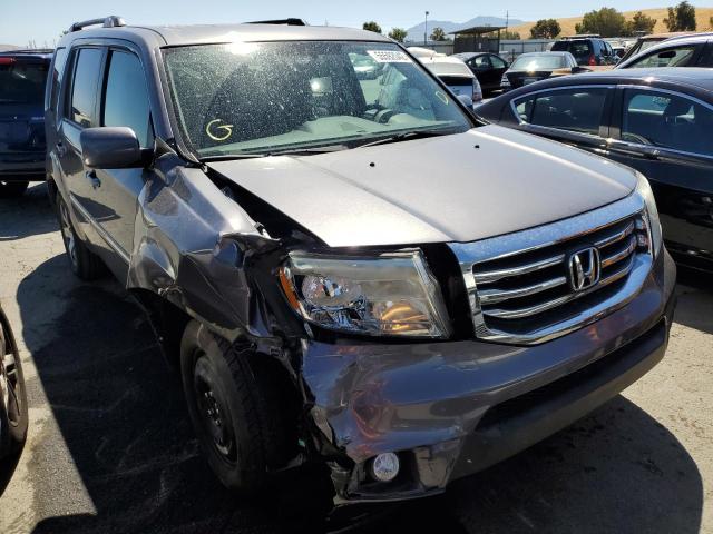 HONDA PILOT TOUR 2014 with VIN 5FNYF4H90EB032452 - Photo from auction