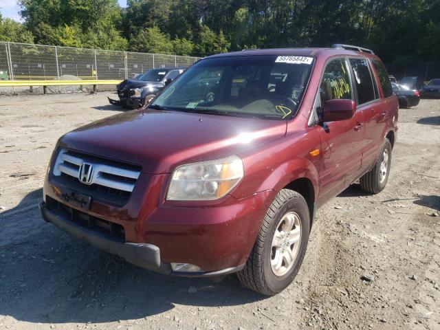 Photo 2 from auction – 2007 HONDA PILOT EXL with VIN 5FNYF28677B020084
