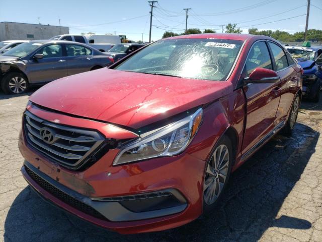 Photo 2 from auction – 2016 HYUNDAI SONATA SPO with VIN 5NPE34AFXGH354693