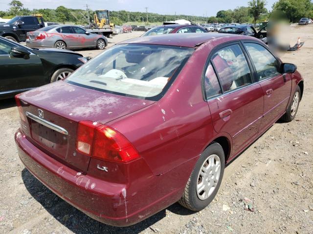 Photo 4 from auction – 2002 HONDA CIVIC LX with VIN 2HGES16642H539724