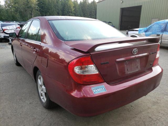 Photo 3 from auction – 2003 TOYOTA CAMRY LE with VIN 4T1BF30K43U060690