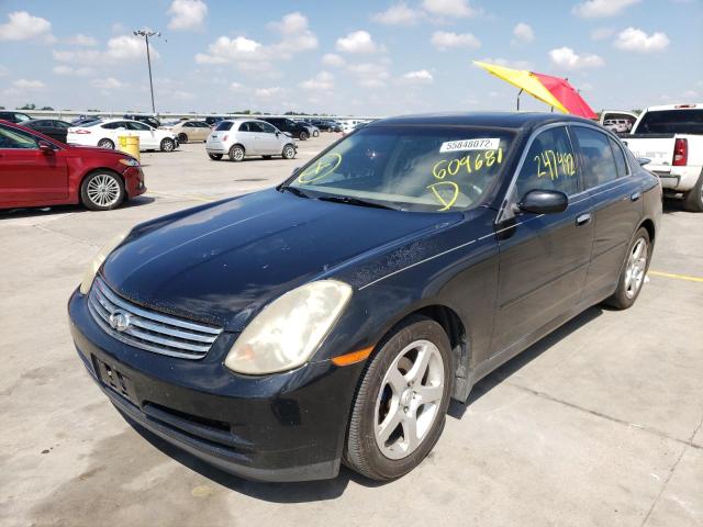 Photo 2 from auction – 2004 INFINITI G35 with VIN JNKCV51EX4M609681