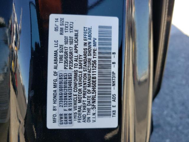 Photo 10 from auction – 2014 HONDA ODYSSEY EX with VIN 5FNRL5H60EB111256