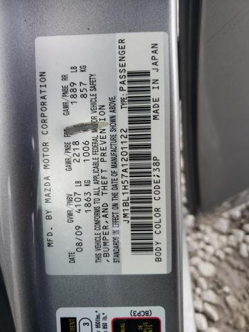 Photo 10 from auction – 2010 MAZDA 3 S with VIN JM1BL1H57A1201122