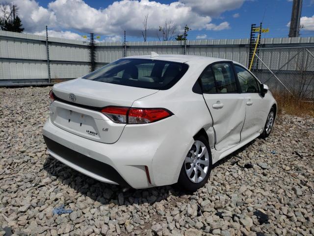 Photo 4 from auction – 2021 TOYOTA COROLLA LE with VIN JTDEPMAE8MJ119319