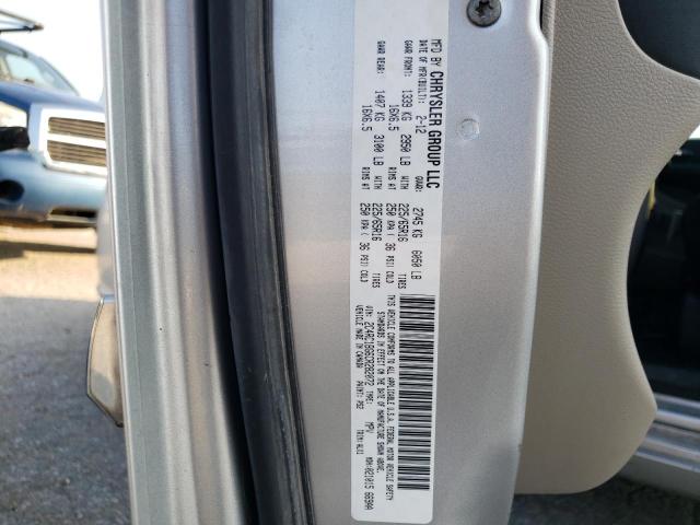 Photo 10 from auction – 2012 CHRYSLER TOWN & COU with VIN 2C4RC1BG6CR282072