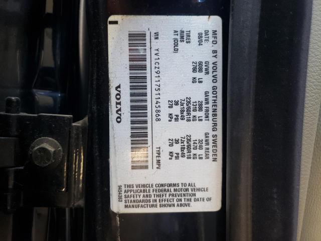 Photo 10 from auction – 2005 VOLVO XC90 with VIN YV1CZ911751145868