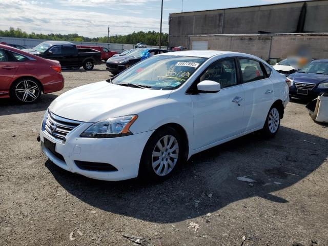 Photo 2 from auction – 2015 NISSAN SENTRA S with VIN 3N1AB7AP3FY319381