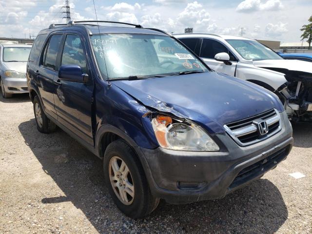 HONDA CR-V EX 2004 with VIN JHLRD788X4C007415 - Photo from auction