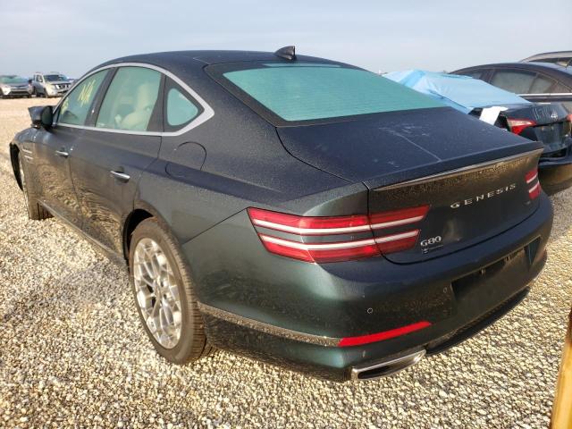 Photo 3 from auction – 2021 GENESIS G80 BASE with VIN KMTGC4SD5MU087990