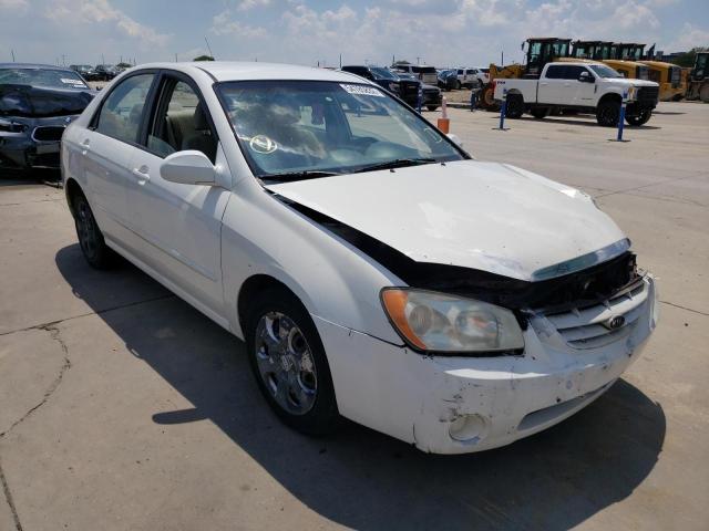 KIA SPECTRA LX 2006 with VIN KNAFE121X65367262 - Photo from auction