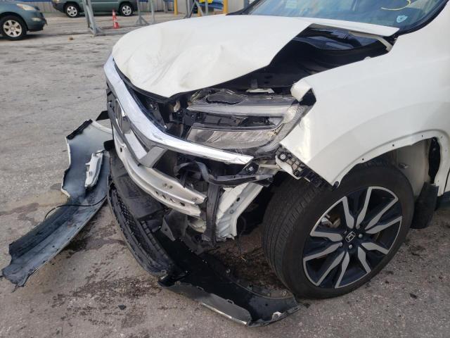 Photo 9 from auction – 2019 HONDA PILOT ELIT with VIN 5FNYF6H09KB021622