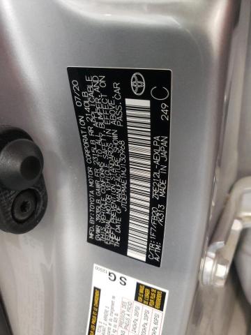 Photo 10 from auction – 2021 TOYOTA COROLLA LE with VIN JTDEPMAE1MJ130968