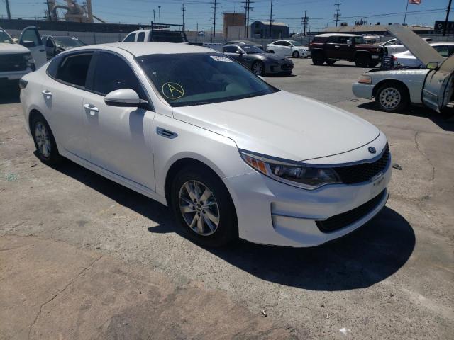 KIA OPTIMA LX 2016 with VIN 5XXGT4L3XGG034572 - Photo from auction