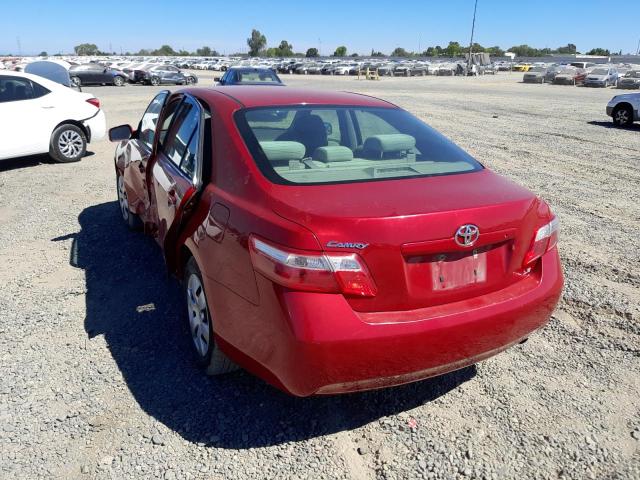 Photo 3 from auction – 2009 TOYOTA CAMRY BASE with VIN 4T1BE46KX9U330384