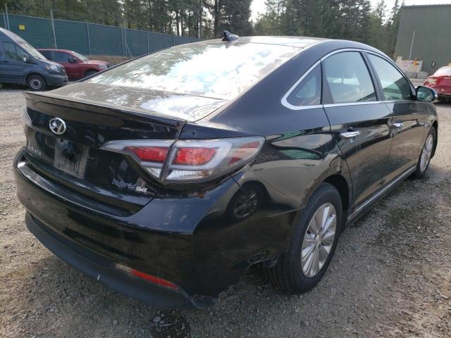 Photo 4 from auction – 2017 HYUNDAI SONATA HYB with VIN KMHE24L13HA044006