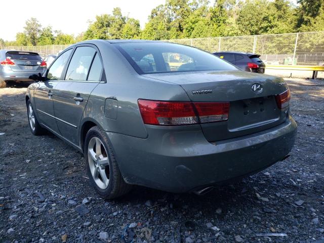 Photo 3 from auction – 2007 HYUNDAI SONATA SE with VIN 5NPEU46F37H238435