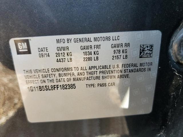 Photo 10 from auction – 2015 CHEVROLET MALIBU LS with VIN 1G11B5SL8FF182385