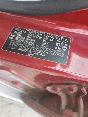 Photo 10 from auction – 2007 KIA SORENTO EX with VIN KNDJD736175687410