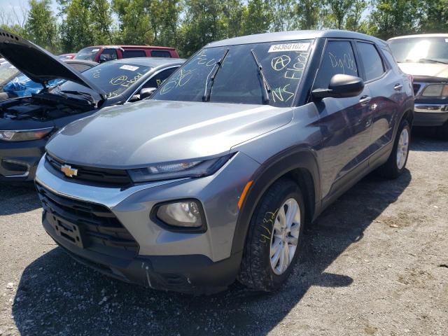 Photo 2 from auction – 2021 CHEVROLET TRAILBLAZE with VIN KL79MMS23MB014872