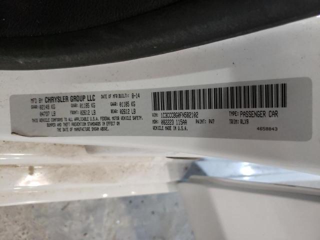 Photo 10 from auction – 2015 CHRYSLER 200 S with VIN 1C3CCCBG0FN582102