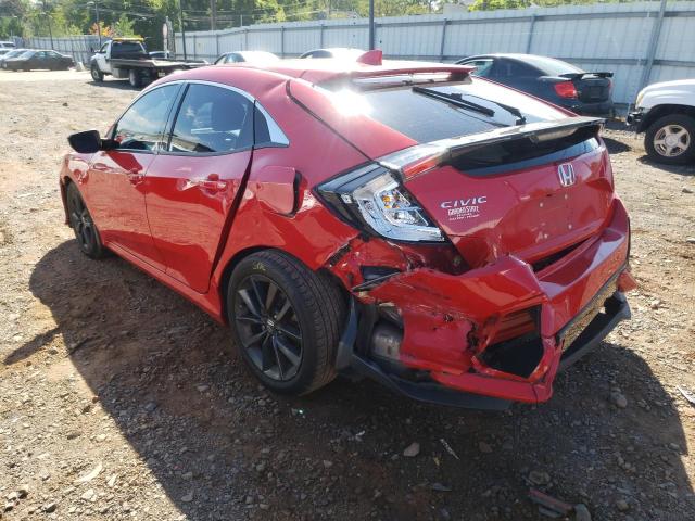 Photo 3 from auction – 2020 HONDA CIVIC EX with VIN SHHFK7H69LU405199