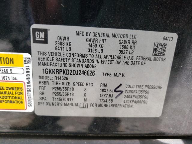 Photo 10 from auction – 2013 GMC ACADIA SLE with VIN 1GKKRPKD2DJ246026