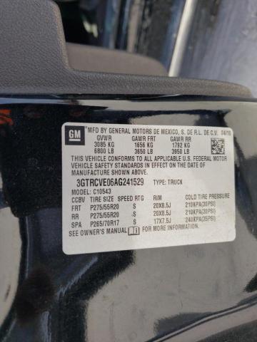 Photo 10 from auction – 2010 GMC SIERRA C15 with VIN 3GTRCVE06AG241529