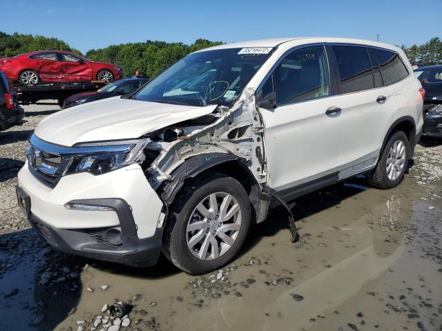 Photo 2 from auction – 2019 HONDA PILOT LX with VIN 5FNYF6H16KB077185