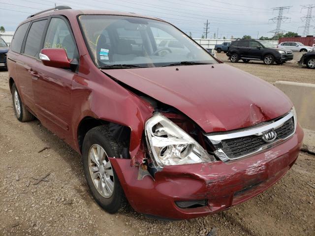 KIA SEDONA LX 2011 with VIN KNDMG4C78B6388219 - Photo from auction