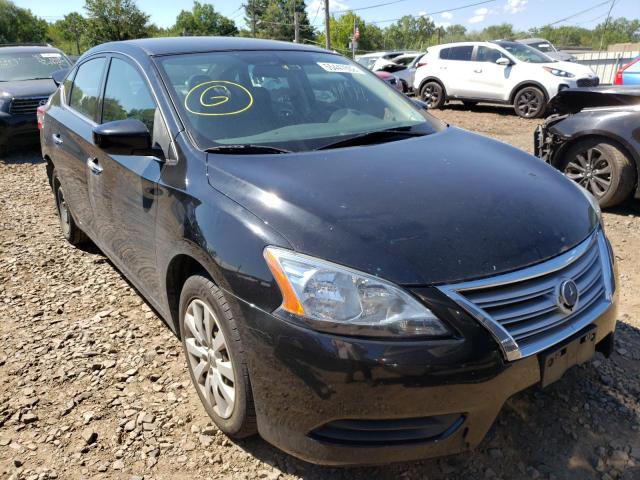 NISSAN SENTRA S 2014 with VIN 3N1AB7AP6EY332172 - Photo from auction