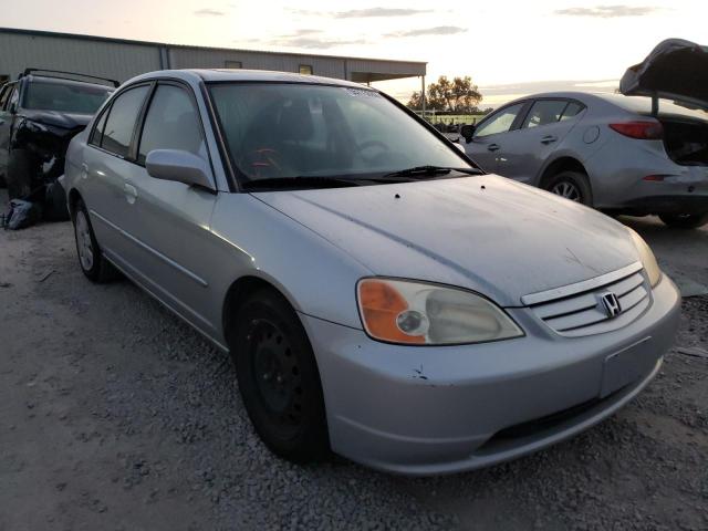 Photo 1 from auction – 2001 HONDA CIVIC EX with VIN 2HGES25761H504942