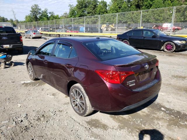 Photo 3 from auction – 2017 TOYOTA COROLLA L with VIN 5YFBURHE1HP578062