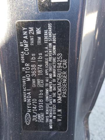 Photo 10 from auction – 2011 HYUNDAI ACCENT with VIN KMHCM3AC5BU194253