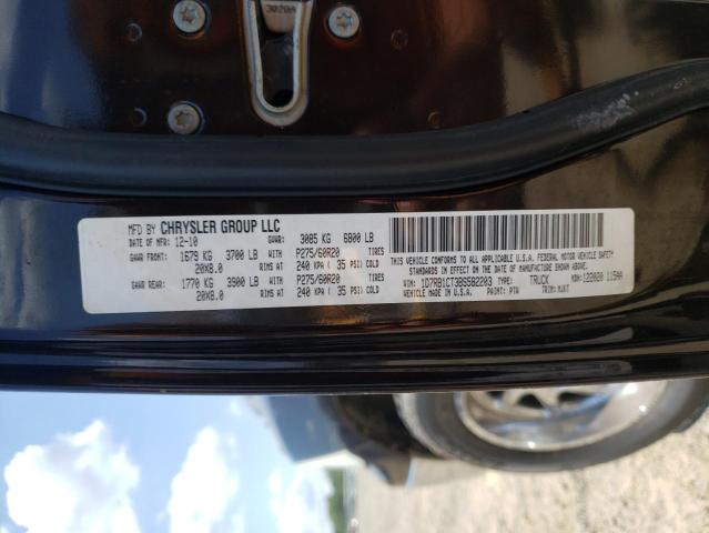 Photo 10 from auction – 2011 DODGE RAM 1500 with VIN 1D7RB1CT3BS582203