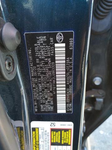 Photo 10 from auction – 2020 TOYOTA CAMRY SE with VIN 4T1G11AK2LU963329