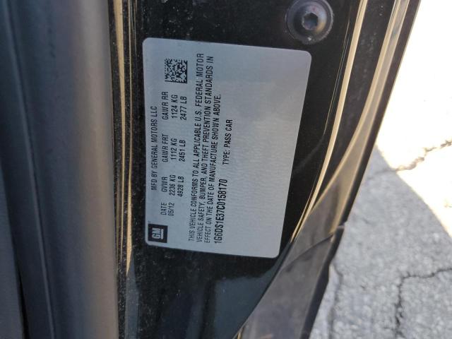Photo 10 from auction – 2012 CADILLAC CTS PREMIU with VIN 1G6DS1E37C0158170