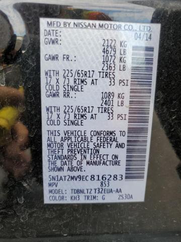 Photo 10 from auction – 2014 NISSAN ROGUE S with VIN 5N1AT2MV9EC816283