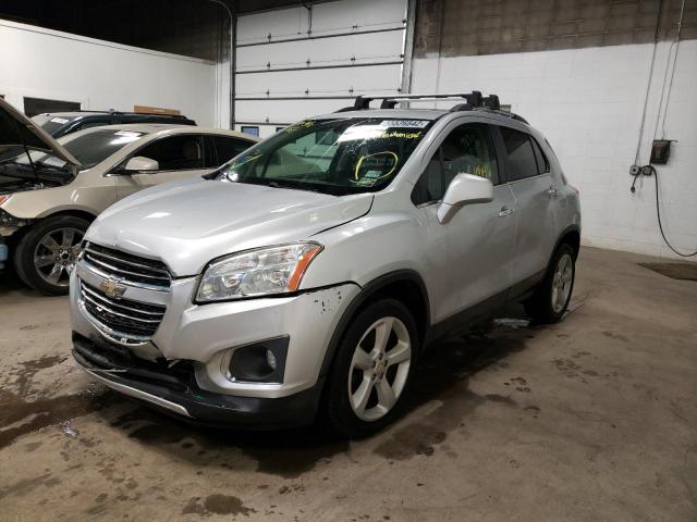Photo 2 from auction – 2015 CHEVROLET TRAX LTZ with VIN 3GNCJTSB7FL246430