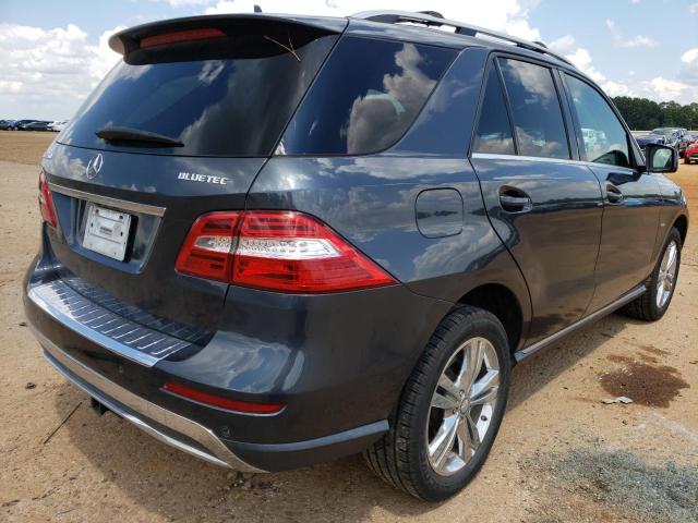 Photo 4 from auction – 2012 MERCEDES-BENZ ML 350 BLU with VIN 4JGDA2EB6CA012927