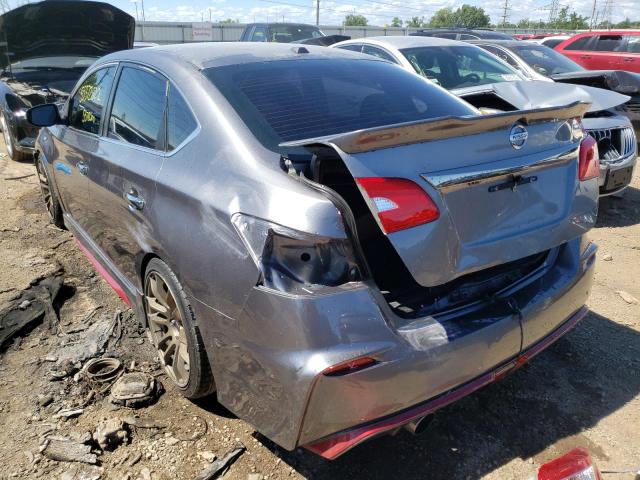 Photo 3 from auction – 2017 NISSAN SENTRA SR with VIN 3N1CB7APXHY376401