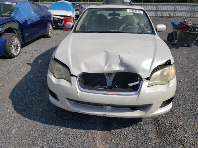 Photo 9 from auction – 2008 SUBARU LEGACY 2.5 with VIN 4S3BL616886209744