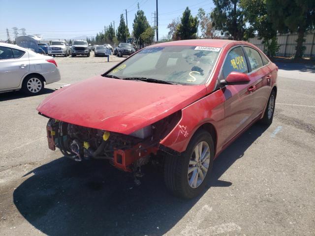 Photo 2 from auction – 2017 HYUNDAI SONATA SE with VIN 5NPE24AF7HH447305