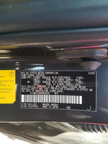 Photo 10 from auction – 2008 LEXUS RX 400H with VIN JTJHW31U682853620