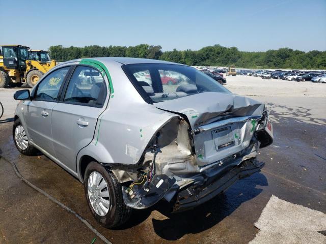 Photo 3 from auction – 2007 CHEVROLET AVEO BASE with VIN KL1TD56697B112389