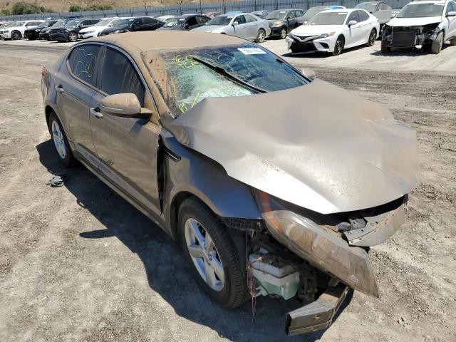 KIA OPTIMA LX 2014 with VIN 5XXGM4A7XEG270655 - Photo from auction