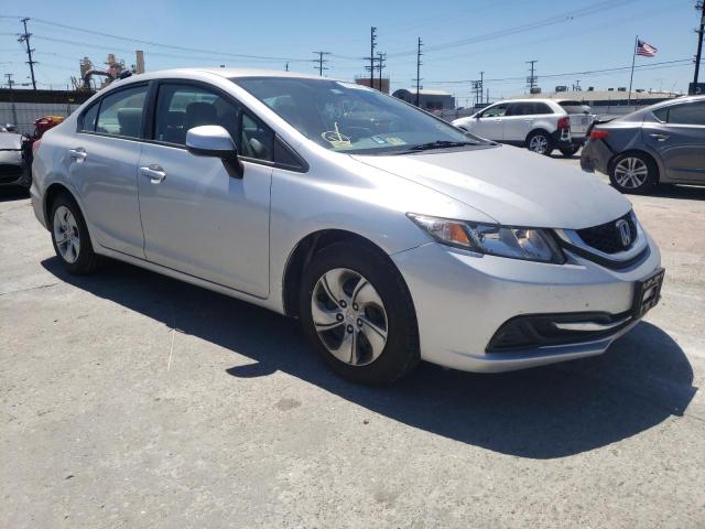 HONDA CIVIC LX 2013 with VIN 19XFB2F51DE041351 - Photo from auction