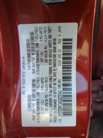 Photo 10 from auction – 2010 MAZDA CX-9 with VIN JM3TB3MV3A0223348
