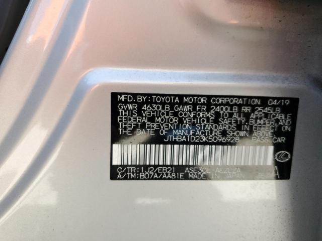 Photo 10 from auction – 2019 LEXUS IS 300 with VIN JTHBA1D23K5096928